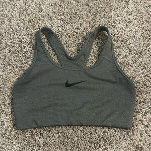 Gray Size Medium Nike Sports Bra